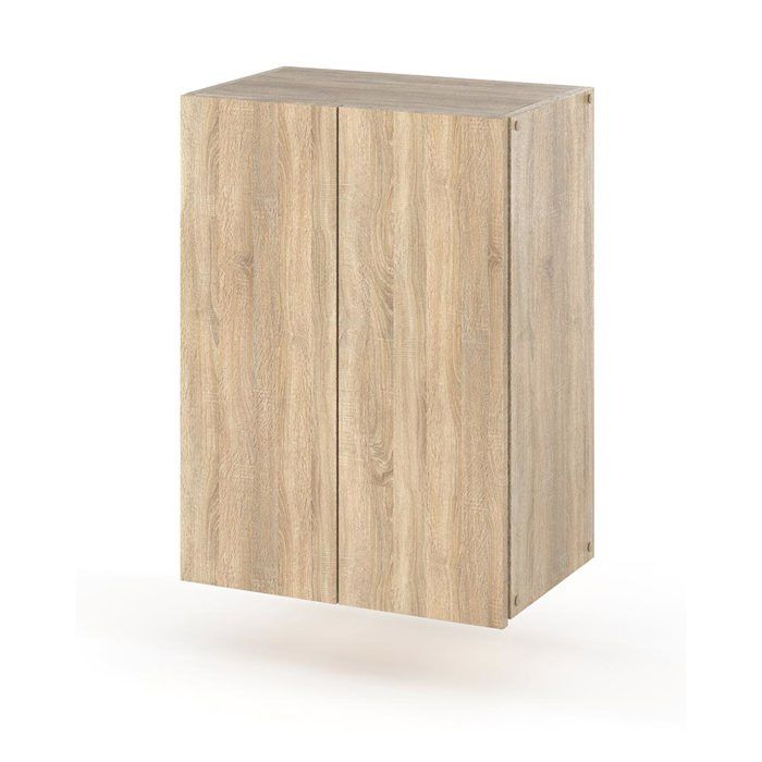 Meuble de salle de bain suspendu en chêne Sonoma 40 cm Colonne de salle de bain pour salle de bain