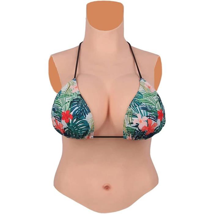 Formes Ovales En Silicone Pour Seins Taille G - Rehausseurs De Poitrine, Travestis, Taille 8XL, Blanc - Neuf