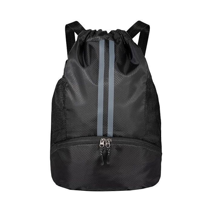 Sac à Dos à Cordon XL Meister – Imperméable, Réfléchissant, Grand Format Pour Sport, Salle De Gym