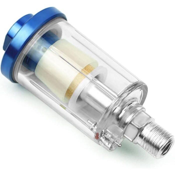Bestgle 3 Pcs Mini Séparateur D'Eau Huile 1/4 Pour Compresseur Et Pistolet Pulvérisateur