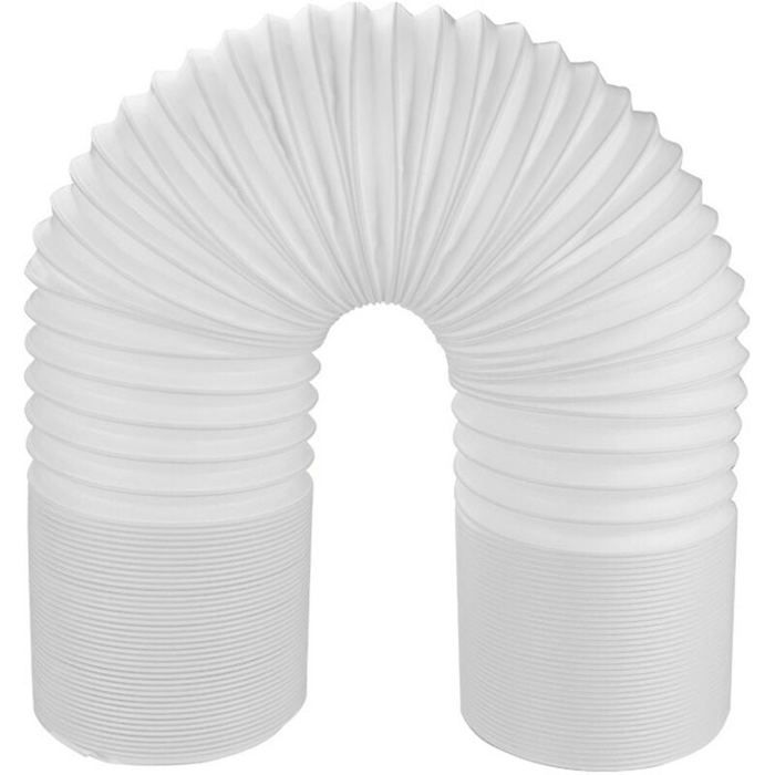 Tuyau déchappement de climatiseur en fil dacier PP flexible et extensible filetage CCW longueur 3 m diamètre 150 mm-Gaucher