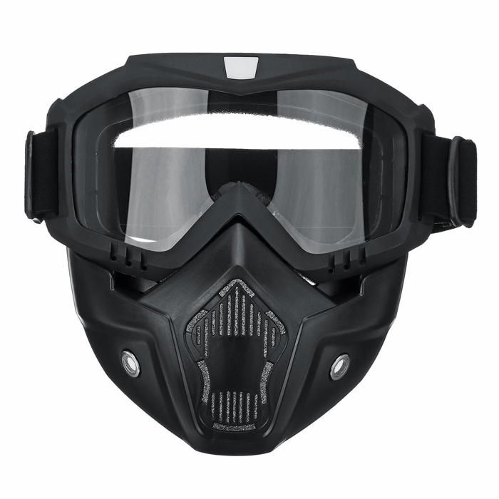 Casque Airsoft Complet – FAST PJ, ABS/PC, Visière 90°, Lunettes 1mm, Masque 2 Couches, Pour Paintball