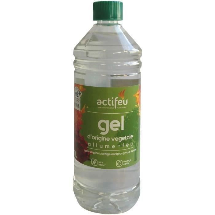 ACTIFEU Gel allume-feu origine végétale - 1 l