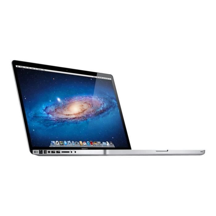 Top achat PC Portable Apple MacBook Pro Core i7 2.4 GHz MacOS X 10.7 Lion 4 Go RAM 750 Go HDD graveur DVD double couche 17" 1920 x 1200 Radeon HD… pas cher