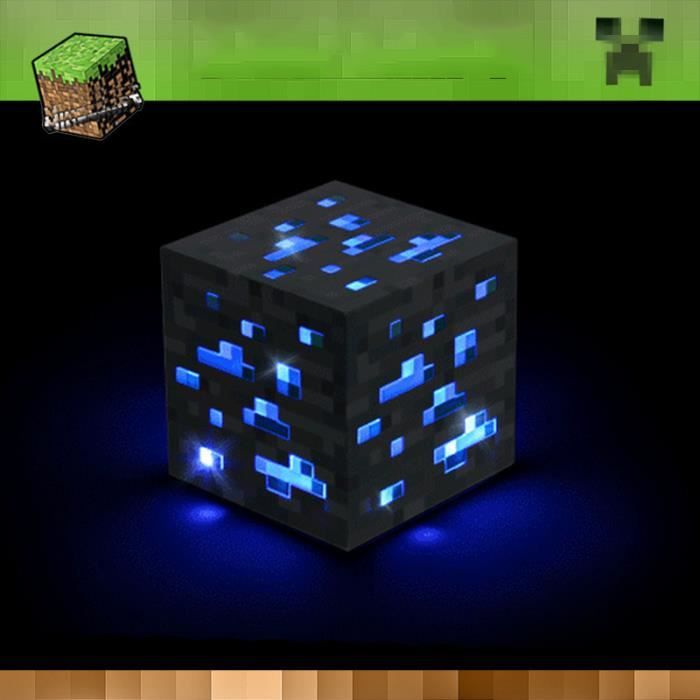 Astuce Déco - Un joli design de LAMPE dans Minecraft (qui éclaire) ! 