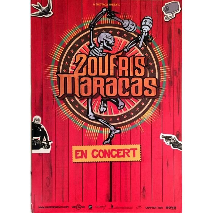 Zoufris Maracas 40x60cm AFFICHE POSTER Cdiscount Maison