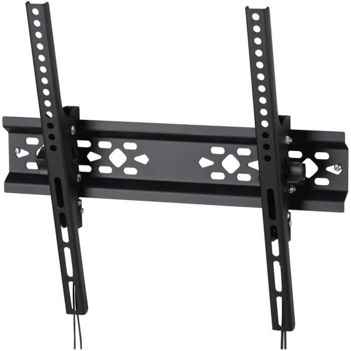 Support TV Inclinable, pour écran 32 à 65 Pouce, capacité 60 kg, VESA