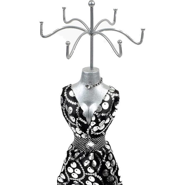 Porte Bijoux Mannequin decoratif Vintage Original Presentoir Pour Colliers Boucles D oreilles Pendentif Bracelets Fantaisie O62 Cdiscount Bijouterie
