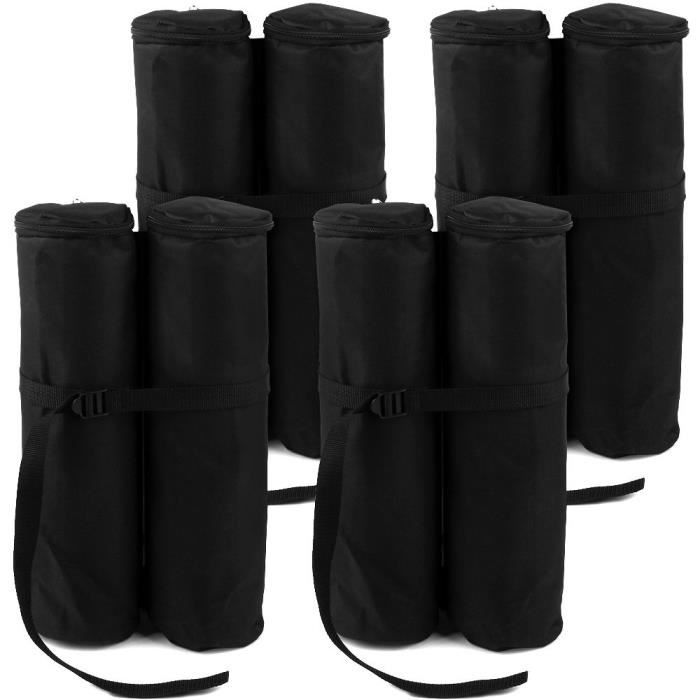Sacs De Lestage Pour Rideaux D'extérieur - Lot De 12, Toile, 425 G, Avec Clips Et Sacs étanches
