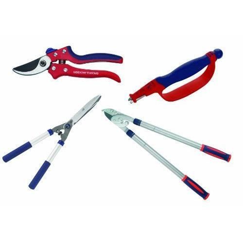 Spear & Jackson Razorsharp Lot de 4 outils de coupe pour jardinage