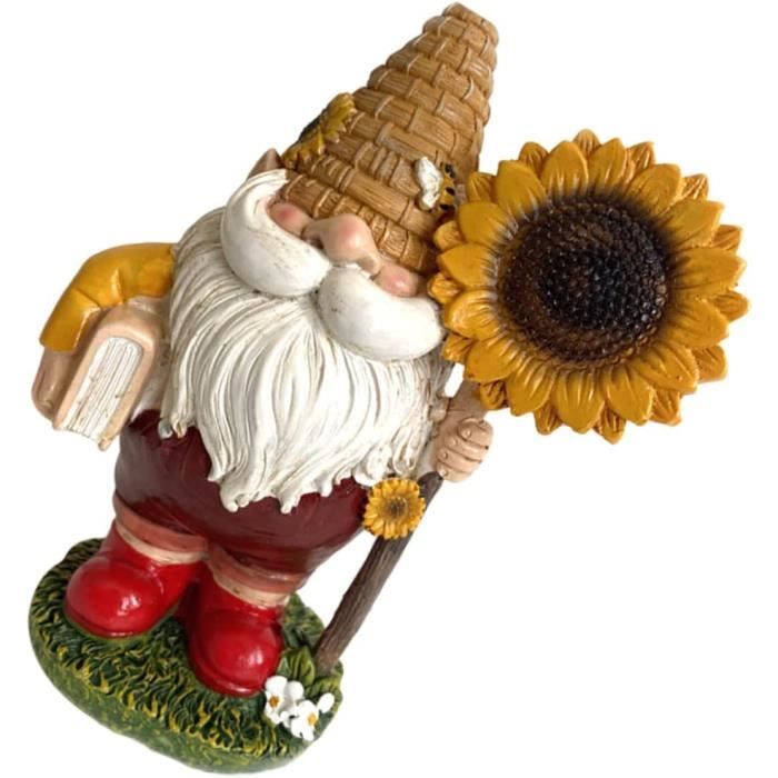 Nain De Jardin Décoratif - Statuette Pole Dance En Résine, 16.5 Cm, étanche
