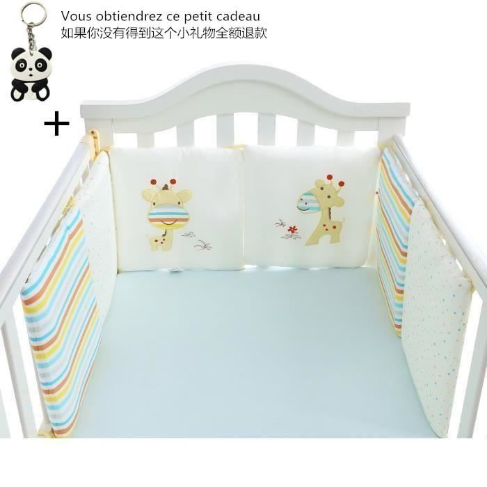 Tour De Lit Bebe Protection Literie Enfant Coussin Girafe 6 Piece 30 30cm Cdiscount Puericulture Eveil Bebe
