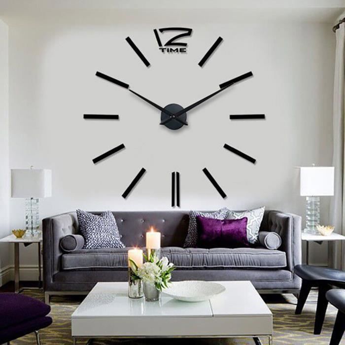 Horloge Murale LED 3D : Révolutionnez Votre Espace