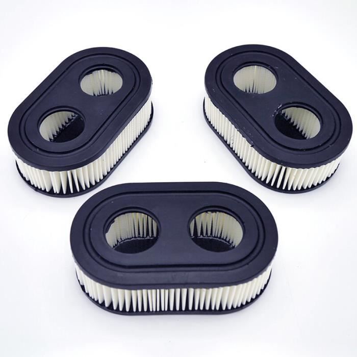Lot De 4 Filtres à Air Pour Tondeuse à Gazon - Compatible Moteurs Briggs 798452, 593260 - Dimensions 120x70x40 Mm