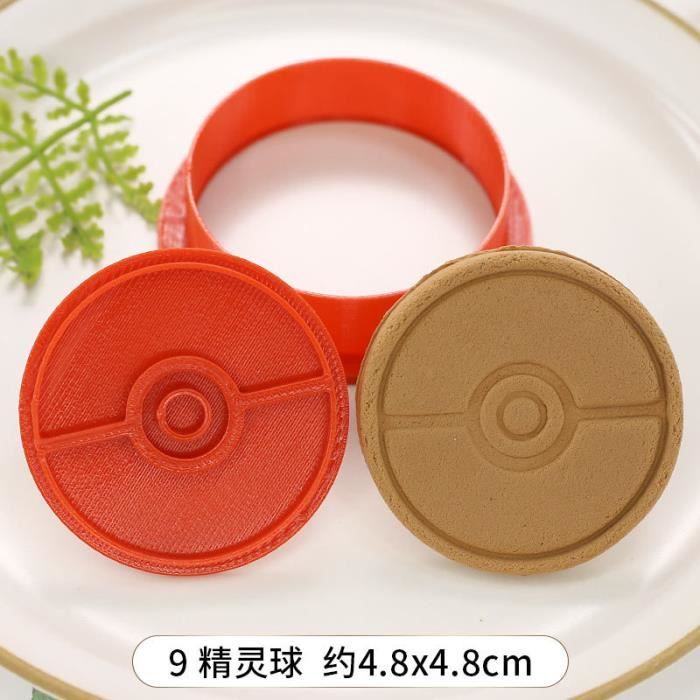 Moule A Gateaux Pokemon Biscuits Moule Pikachu Dessin Anime Anime Chiffres Jouets Accessoires De Cuisson Noel Bricolage Type 9 Cdiscount Maison