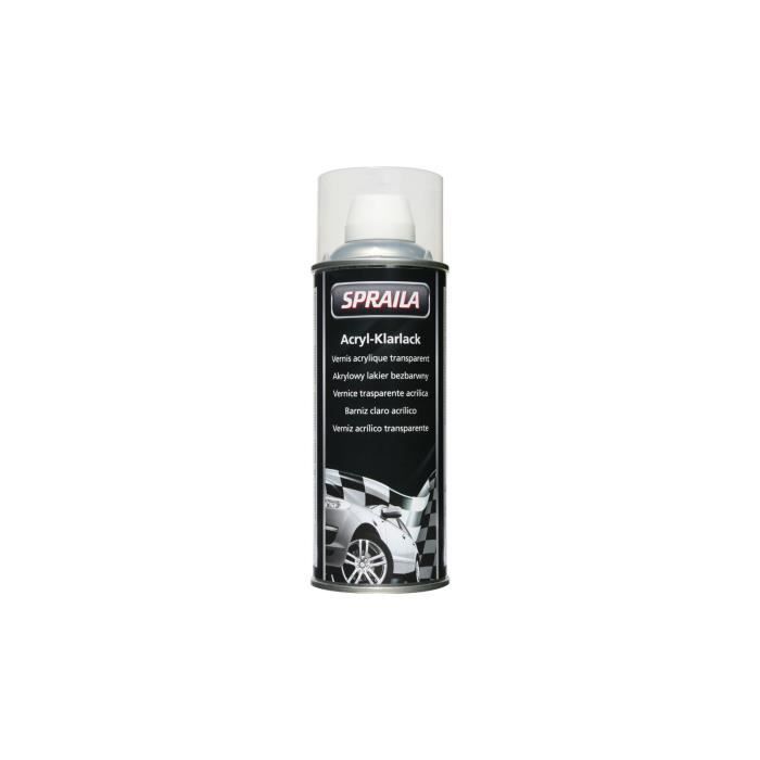 Spray vernis acrylique transparent SPRAILA Auto-K 400ml