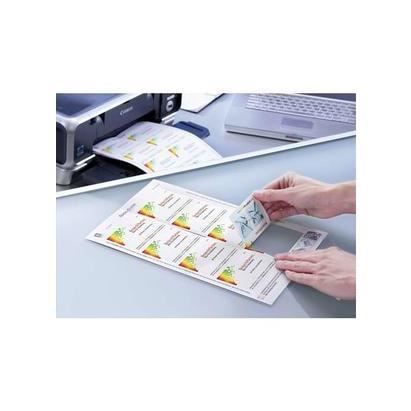 180 Cartes De Visite Blanches 85x54 Mm - Papier 185 G Microperforé - Pour Impression Jet D'encre/laser