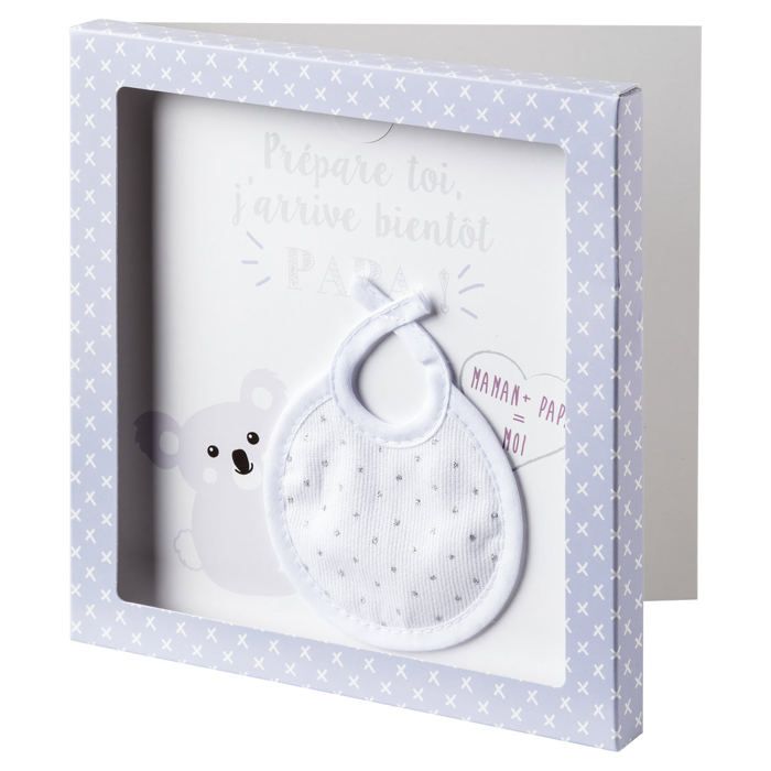 BABYCALIN Carte cadeau surprise Papa+ Enveloppe