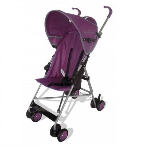 poussette canne violette
