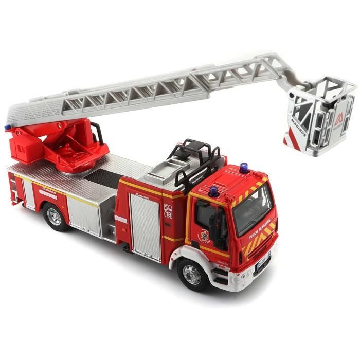 Miniature Pompier Magirus Iveco M32-LS Eligor 1:43 - Grande échelle Simple Extension - Neuve