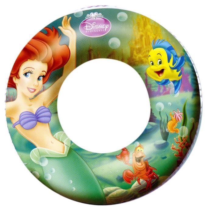 Bouée gonflable Disney Princess Ariel 56 cm - Bestway - Pour enfant de 3  ans et plus - Extérieur - Cdiscount Jeux - Jouets
