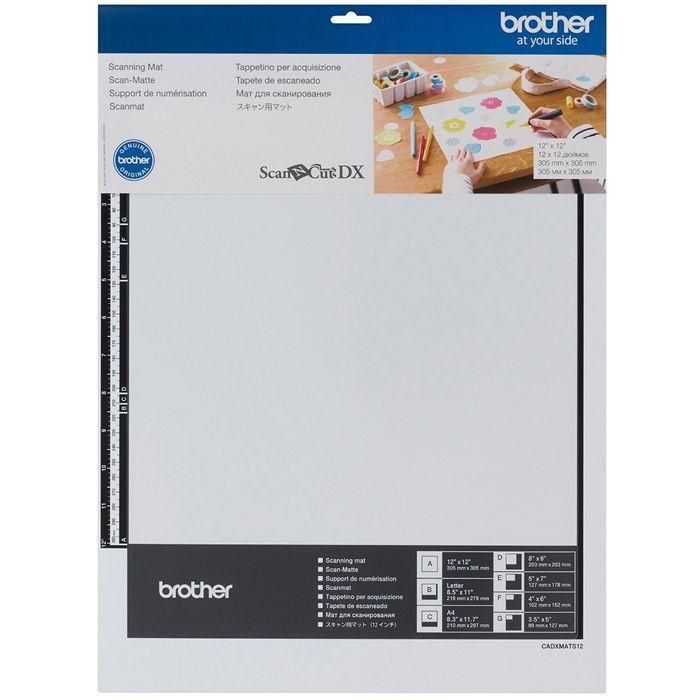 Support de numérisation pour ScannCut SDX 1200 – BROTHER – Blanc – 305 x 305 cm