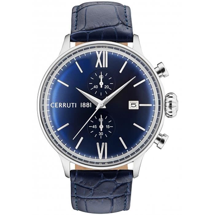 Montre cerruti homme bleu sale