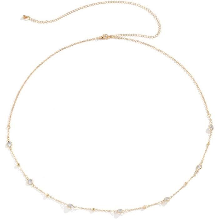 Chaîne de Hanche et Ornement de Ventre - Bijou de Taille Femme