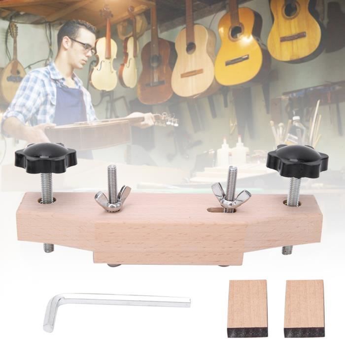 Cikonielf Pince de pont de guitare Érable Guitare Pont Pince Folk Guitare Classique Pont