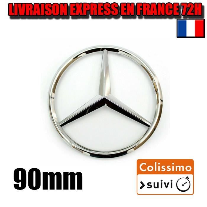 Badge Logo Brillant Mercedes sprinter 90 mm