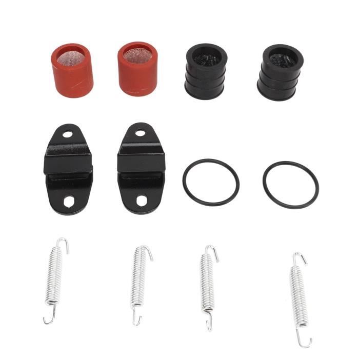 Kit 12 Pièces Ressorts + Joints Silencieux D’Échappement 2GU-14771-00-00 Compatible Banshee 350 YFZ350 LE SE SP