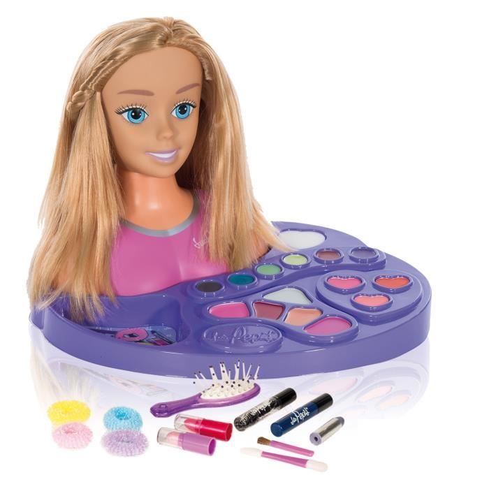 Miss Pepis Tete a Maquiller avec Accessoires 26 cm Cdiscount Jeux Jouets
