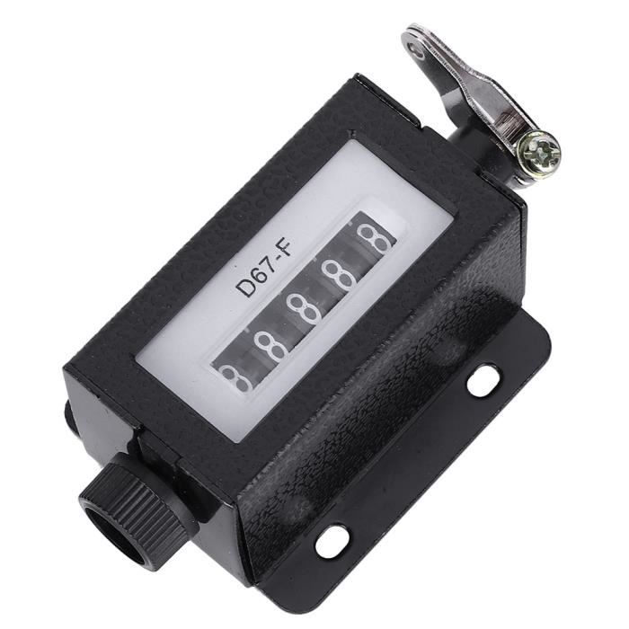 Fafeicy Compteur De Doigt LCD à 5 Chiffres Avec Bouton De