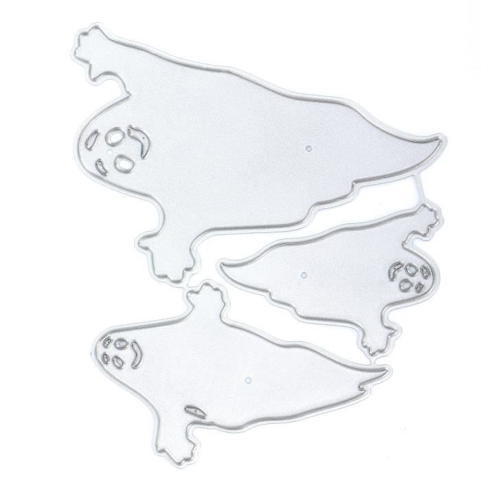 Matrices de découpe en métal Halloween 3 pour vampire chauve-souris pochoir scrapbooking carte