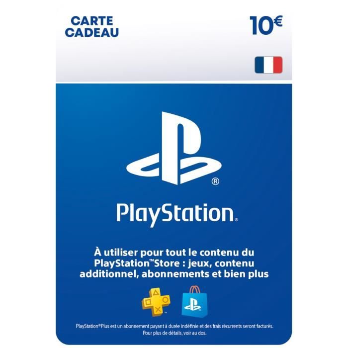Carte cadeau numérique de 10€ à utiliser sur le PlayStation Store - vue 5