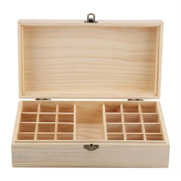 Boîte De Rangement étanche EVA Pour 60 Flacons - Idéale Huiles Essentielles, Vernis à Ongles - Coque Rigide Avec Poignée, Couleur Au Choix - 3