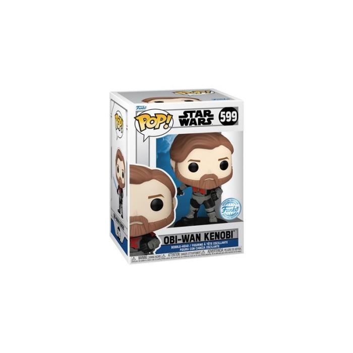 Figurine Funko Pop Star Wars Clone Wars Mando Obi Wan Neuf - vue 2