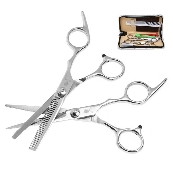 Ciseaux De Barbier Professionnels Or 14 Cm – Acier Inoxydable, Effilage, Garantie 2 Ans