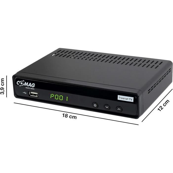 Récepteur DVB-T2 - Free To Air (FTA) - 480i / 480P / 576i