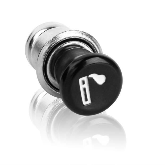 Allume-cigare Voiture 12V 20mm - Bouton Poussoir Automatique - Pièce De Rechange Universelle Pour Véhicule