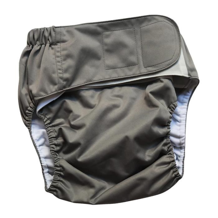 Couche-culotte Adulte en Tissu pour Personnes âgéesCouvre-couches en Tissu pour AdultesLavable