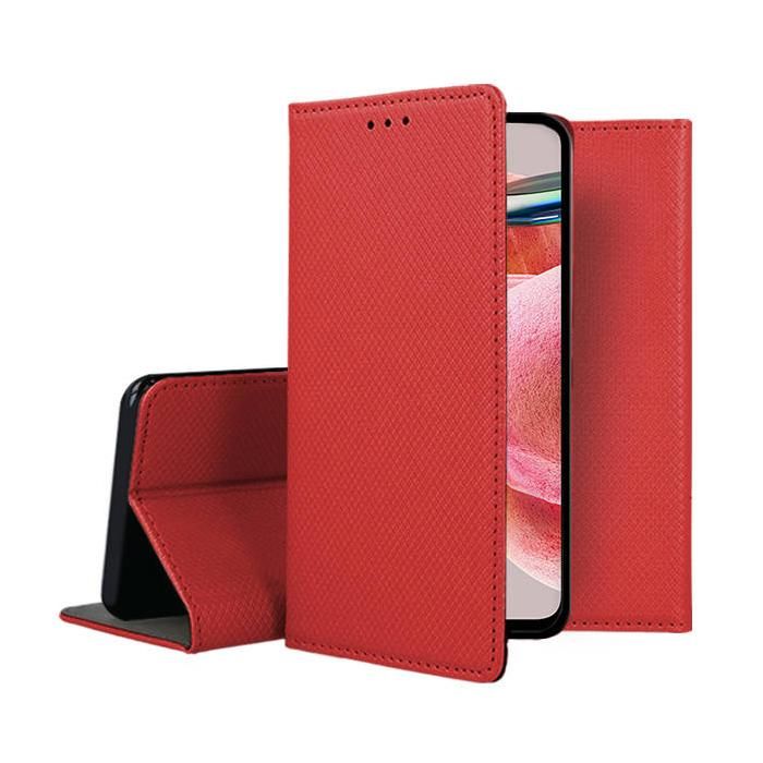 Housse Portefeuille Pour Xiaomi Redmi Note 12 4G - Coque Avec Film écran, Fabriqué En France