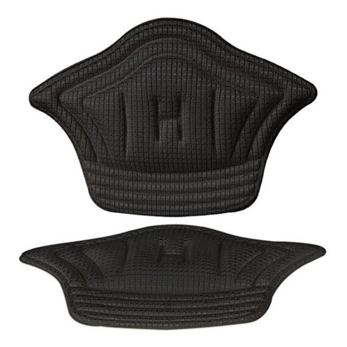 Comparer les prix de Protection de talon autocollante INF - Inserts de chaussures - Noir - Soulage les douleurs au talon