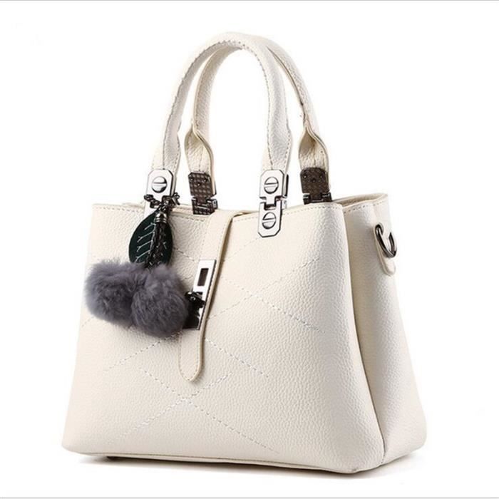 Sac A Main Blanc Pochette Sac Femme Sacs Classique Designer Nouveau Sac De Mode De Femmes Qualite Superieure Achat Vente Classique Sac Femme Cdiscount
