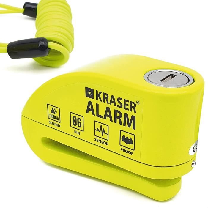 Alarme Antivol Sans Fil 106 DB – Détecteur De Mouvement 110° – Sécurité Magasin, Bureau, Maison – Blanc