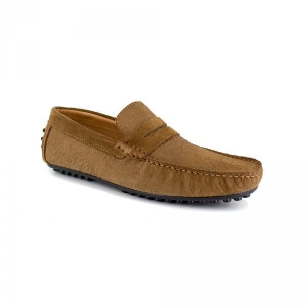 chaussure couleur cognac