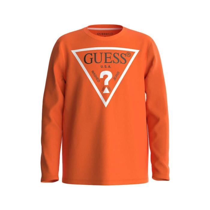 Guess jeans triangle logo sales