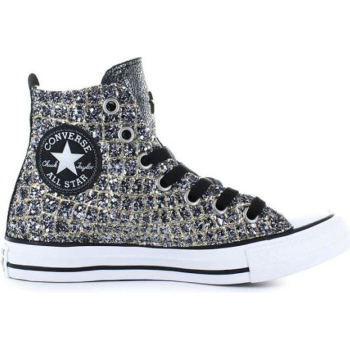 converse noir et argent