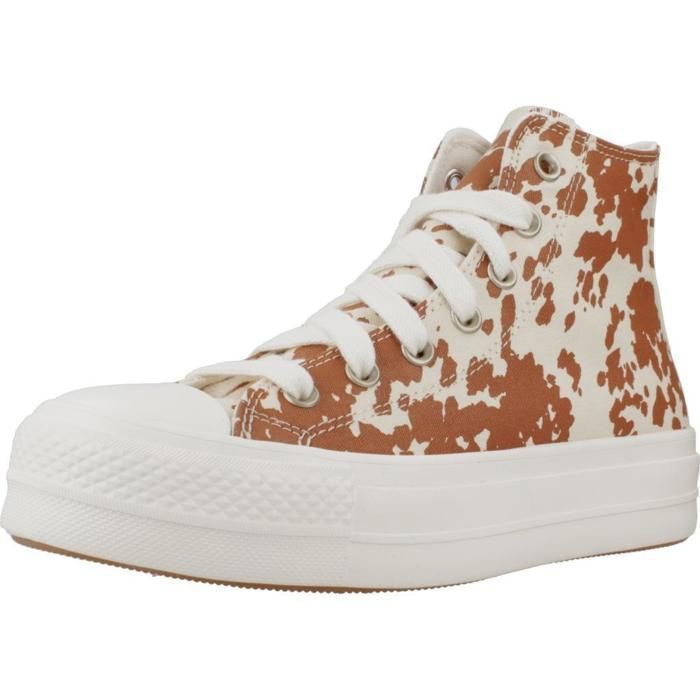 Converse Converse Chaussure Converse Modèle Chuck Taylor All Star Lift Platform Animal Print - Coleur Imprimé Animalier Brwngld