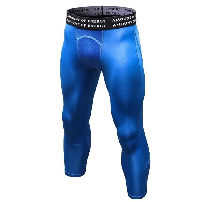 Collant bleu homme on sale